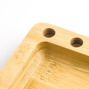 One Piece Bamboo Rolling Tray  Best Rolling Trays For Sale  PB