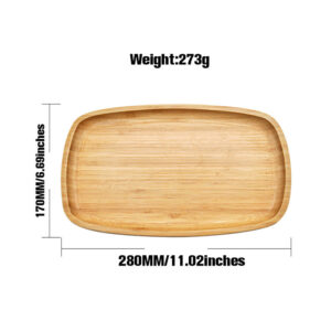 One Piece Large Bamboo Rolling Tray  Best Rolling Trays For Sale  PB