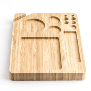 One Piece Wooden Rolling Tray  Best Rolling Trays For Sale  PB