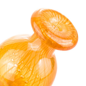 Orange Directional Glass Carb Cap  For Quartz Bangers  Free NZ Shipping