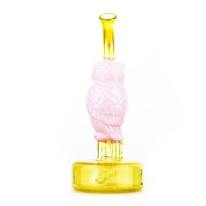 Owl Theme Bong w/ Thermochromic Banger Terp Balls Set | Free NZ Shipping