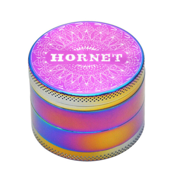 Rainbow Aluminium Alloy Herb Grinder 4 Piece For Sale | Free NZ Shipping