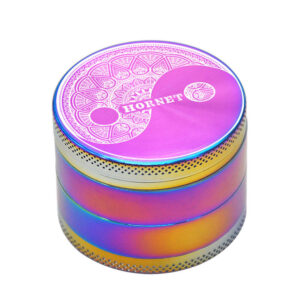Rainbow Aluminium Alloy Herb Grinder 4 Piece For Sale | Free NZ Shipping