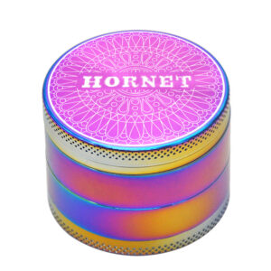 Rainbow Aluminium Alloy Herb Grinder 4 Piece For Sale | Free NZ Shipping