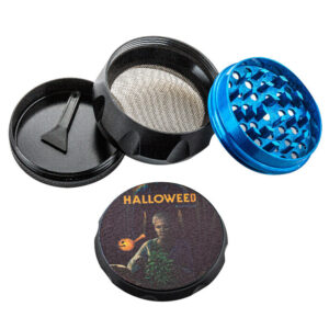 Halloweed Theme Zinc Alloy Herb Weed Grinder 4 Piece | Free NZ Shipping