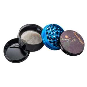 Halloweed Theme Zinc Alloy Herb Weed Grinder 4 Piece | Free NZ Shipping
