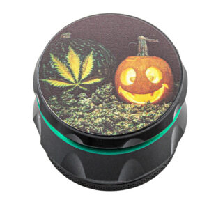 Halloweed Theme Zinc Alloy Herb Weed Grinder 4 Piece | Free NZ Shipping