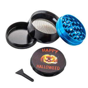 Halloweed Theme Zinc Alloy Herb Weed Grinder 4 Piece | Free NZ Shipping