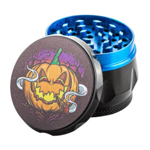 Halloweed Theme Zinc Alloy Herb Weed Grinder 4 Piece | Free NZ Shipping