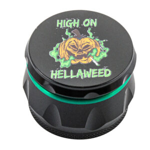 Halloweed Theme Zinc Alloy Herb Weed Grinder 4 Piece | Free NZ Shipping