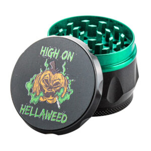 Halloweed Theme Zinc Alloy Herb Weed Grinder 4 Piece | Free NZ Shipping