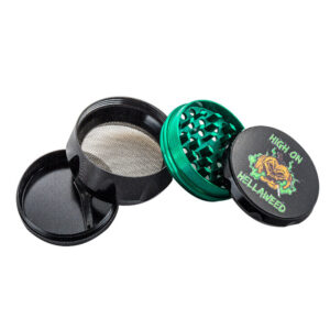 Halloweed Theme Zinc Alloy Herb Weed Grinder 4 Piece | Free NZ Shipping