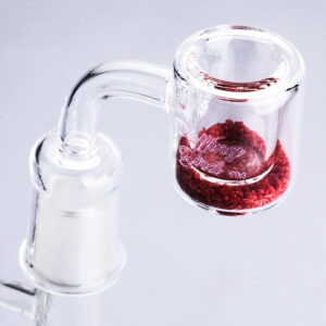 18mm Female Thermochromic Quartz Banger (Red) For Sale | Free NZ Shipping