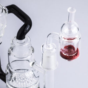 18mm Female Thermochromic Quartz Banger (Red) For Sale | Free NZ Shipping