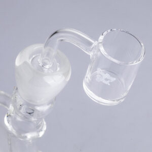18mm Male Flat Top Quartz Banger With Thick 4mm Base | Free NZ Shipping