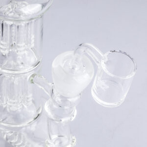 18mm Male Flat Top Quartz Banger With Thick 4mm Base | Free NZ Shipping