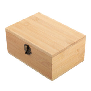 PUFFING BIRD 100% Bamboo Stash Box w/ Combination Lock For Sale