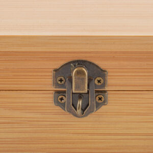 PUFFING BIRD 100% Bamboo Stash Box w/ Combination Lock For Sale