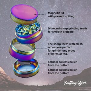 PUFFING BIRD Bamboo Stash Box Kit w/ Combination Lock | Free NZ Shipping