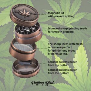 PUFFING BIRD Bamboo Stash Box Kit w/ Combination Lock | Free NZ Shipping