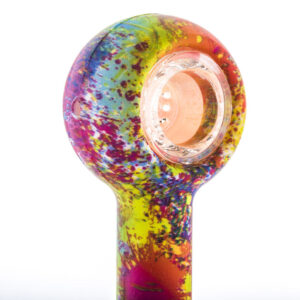 Paint-Splattered Silicone Spoon Pipe For Sale | Free NZ Shipping | $9.99