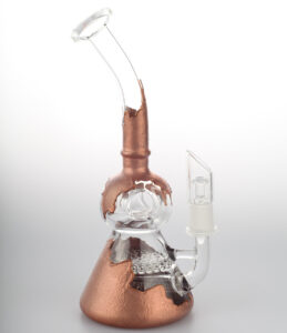 7.5" Paint Coated Honeycomb Dab Rig | Bongs For Sale | Free NZ Shipping
