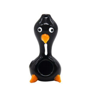 Penguin Glass Spoon Pot Pipe | Novelty Pipes For Sale | Free NZ Shipping