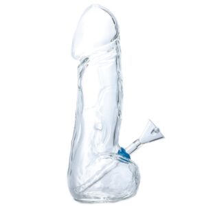 Penis Novelty Bong w/ Spiral Color Sherlock Bubbler Set |Free NZ Shipping