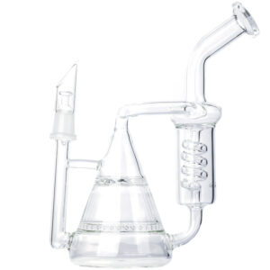 Quartz Enail Dab Kit With Heady Recycler Dab Rig Bundle - Desktop E-Nails For Sale - Puffing Bird