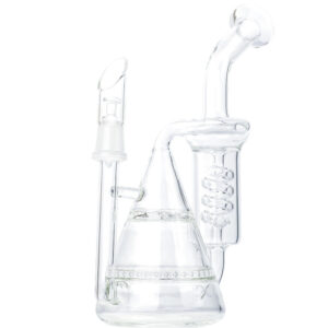 Quartz Enail Dab Kit With Heady Recycler Dab Rig Bundle - Desktop E-Nails For Sale - Puffing Bird
