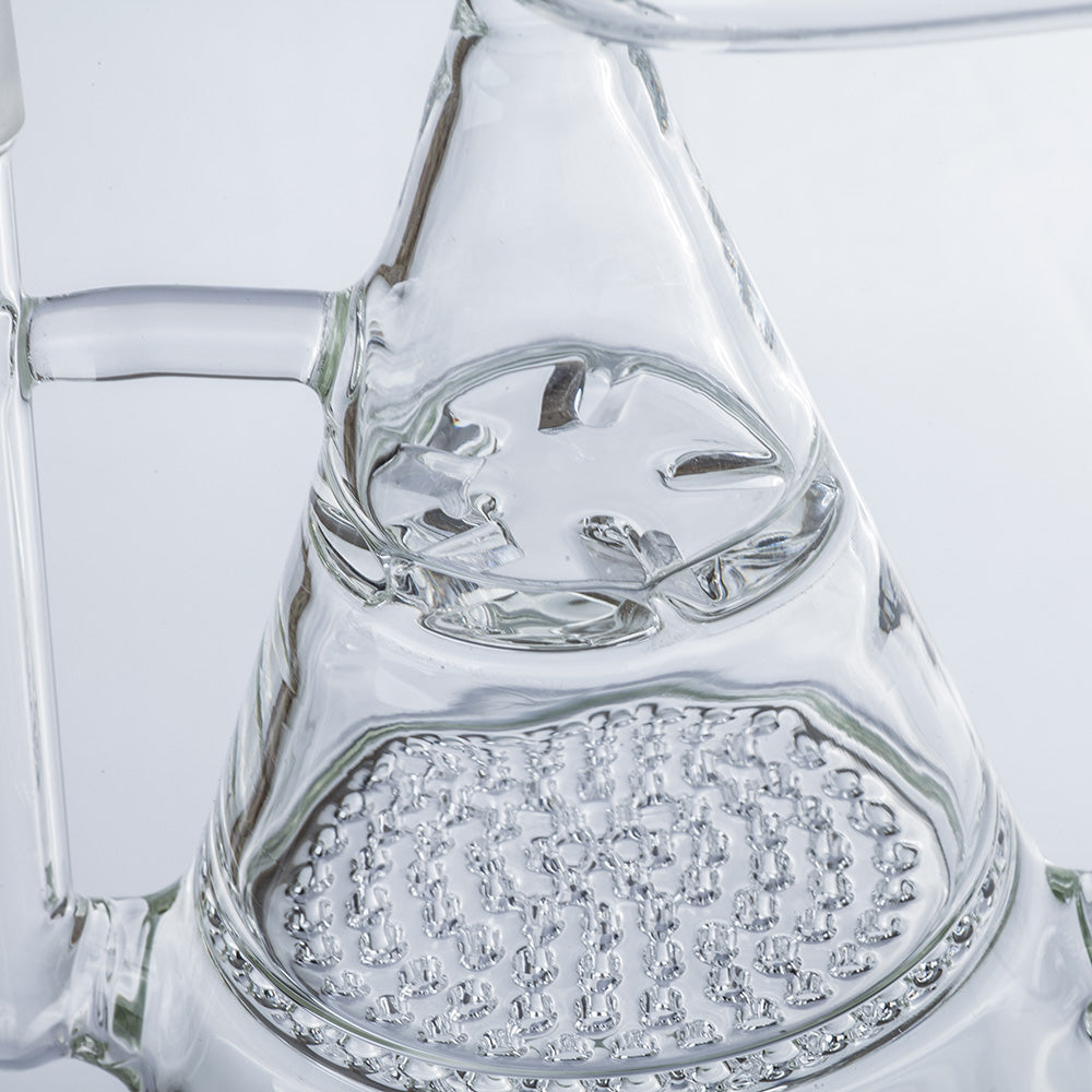 Heady Pyramid Recycler Glass Bong | Dab Rigs For Sale | Free NZ Shipping