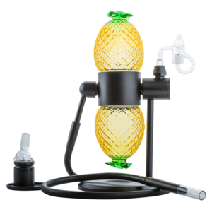 Pineapple Gravity Bong Diamond Knot Quartz Banger | Free NZ Shipping