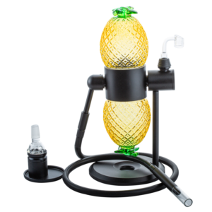 Pineapple Gravity Bong Extra Thick Quartz Banger Set | Free NZ Shipping