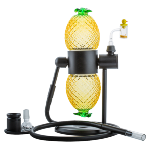 Pineapple Gravity Bong Quart Banger Yellow Set | Free NZ Shipping