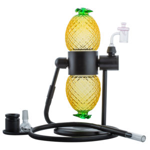 Pineapple Gravity Bong Quartz Banger Carb Cap Set | Free NZ Shipping