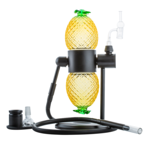 Pineapple Gravity Bong Reactor Quartz Banger Carb Cap | Free NZ Shipping