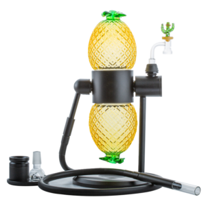 Pineapple Gravity Bong Slit Quartz Banger Carb Cap | Free NZ Shipping
