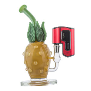 Pineapple Themed Bong w/ Lookah Q7 Electric Dab Nail Set For Sale | PB