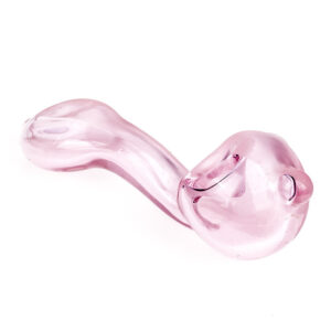 Pink Clear Glass Sherlock Pipe  Weed Bowls For Sale  Free NZ Shipping
