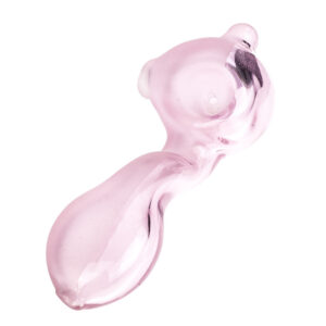 Pink Clear Glass Sherlock Pipe  Weed Bowls For Sale  Free NZ Shipping