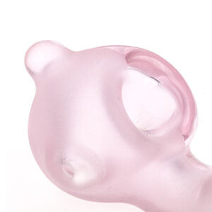 Pink Clear Glass Sherlock Pipe  Weed Bowls For Sale  Free NZ Shipping