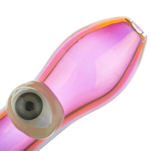 Pink Cyclops Glass Spoon Pipe | Tobacco Pipes For Sale | Free NZ Shipping
