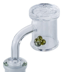 Pinwheel Coin Style Quartz Channel Cap 30mm | For Sale | Free NZ Shipping