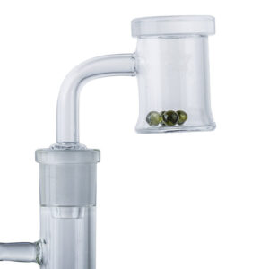 Pinwheel Coin Style Quartz Channel Cap 30mm | For Sale | Free NZ Shipping