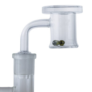 Pinwheel Quartz Channel Cap 40mm
