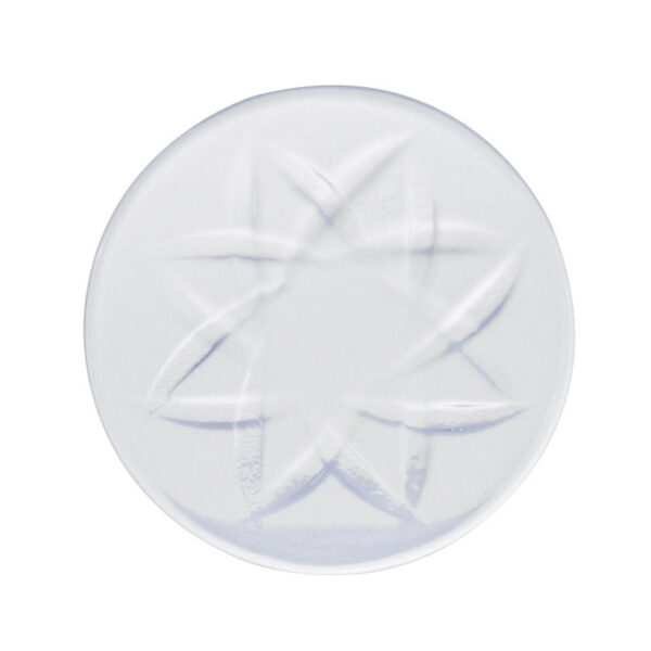 Pinwheel Quartz Channel Cap 40mm