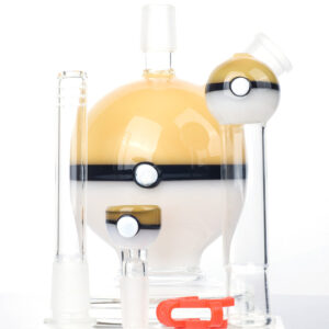 Pokemon Ball Glass Bong | Heady Portable Bong For Sale | Free NZ Shipping