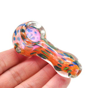 Polka Dot Glass Spoon Pipe | Weed Bowls For Sale | Free NZ Shipping