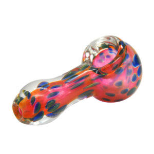Polka Dot Glass Spoon Pipe | Weed Bowls For Sale | Free NZ Shipping