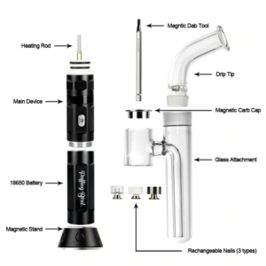 Portable Enail Bubbler | Electric Dab Rigs For Sale | Free NZ Shipping